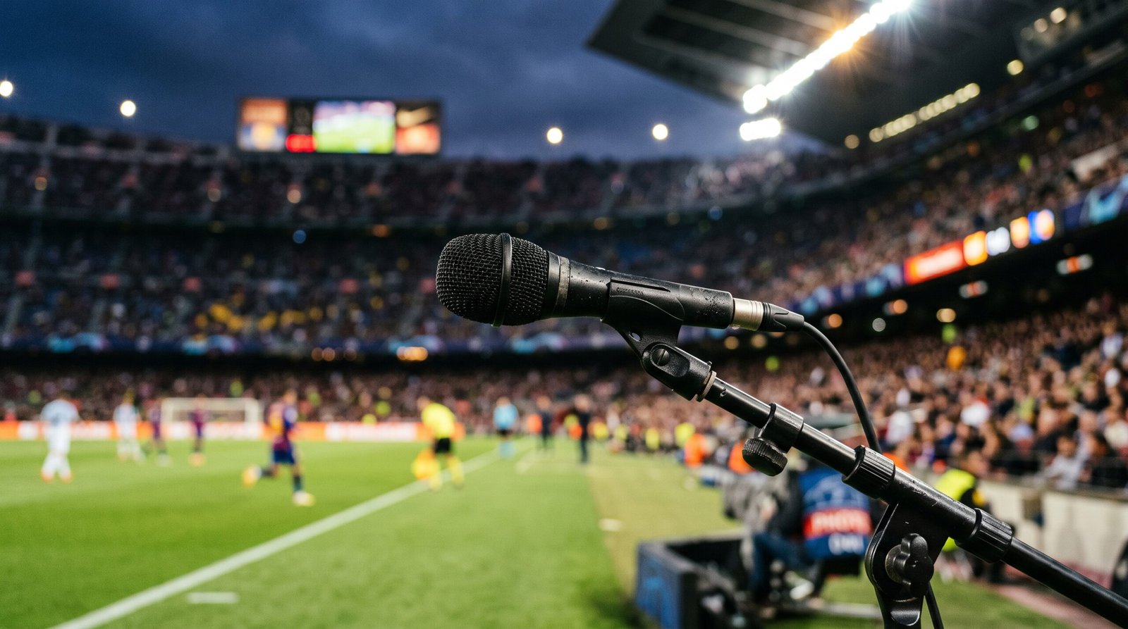 Narrar un partido es mucho más que contar lo que pasa
